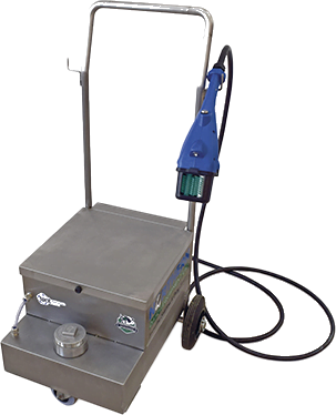 Sanicleanse Mobile teat scrubber system