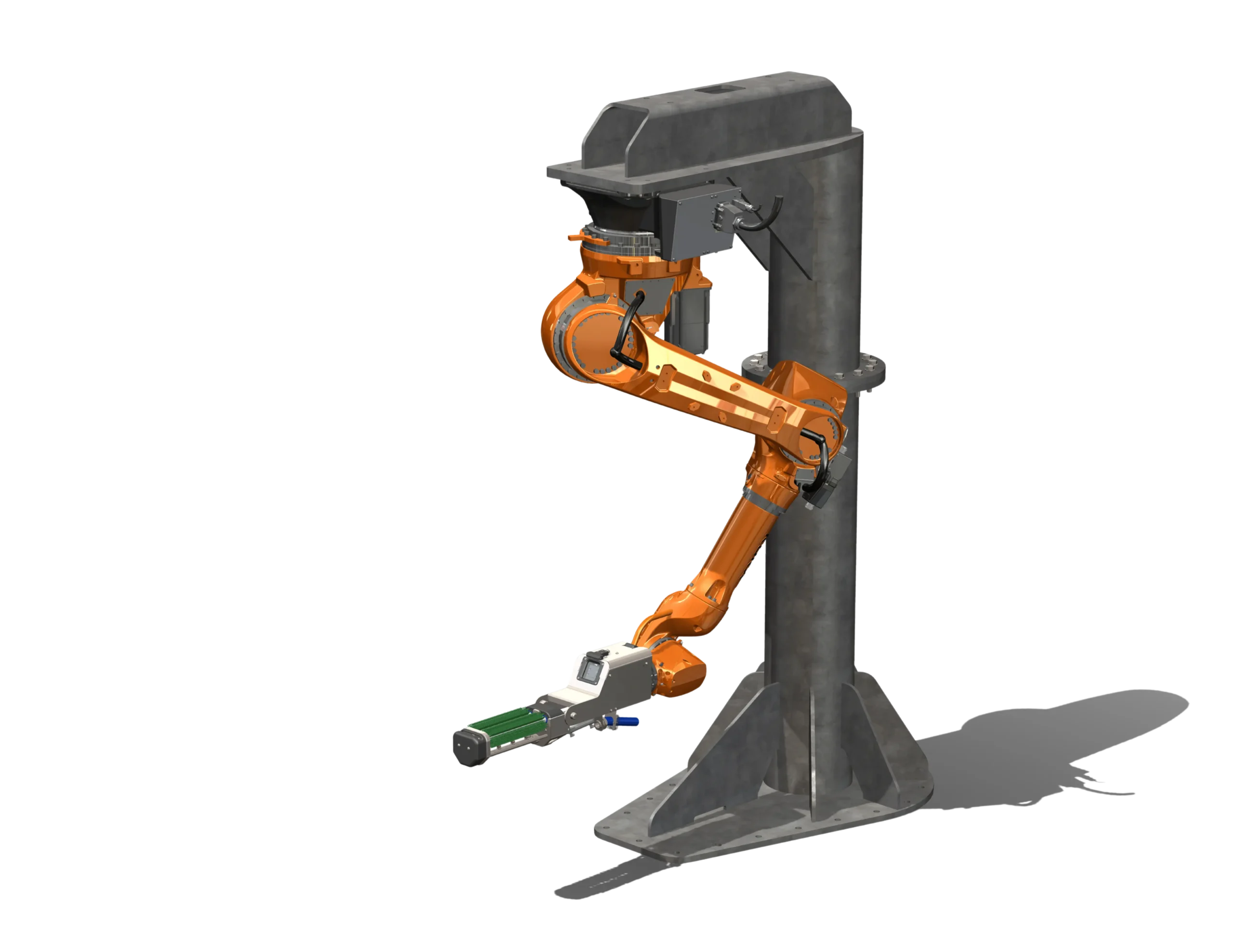 Sanicleanse Auto teat scrubber system